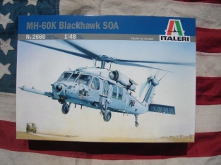 Italeri 2666 MH-60K Blackhawk SOA USAF helikopter